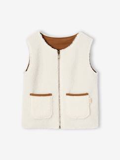 -Omkeerbaar mouwloos vest voor kinderen familie-capsulecollectie