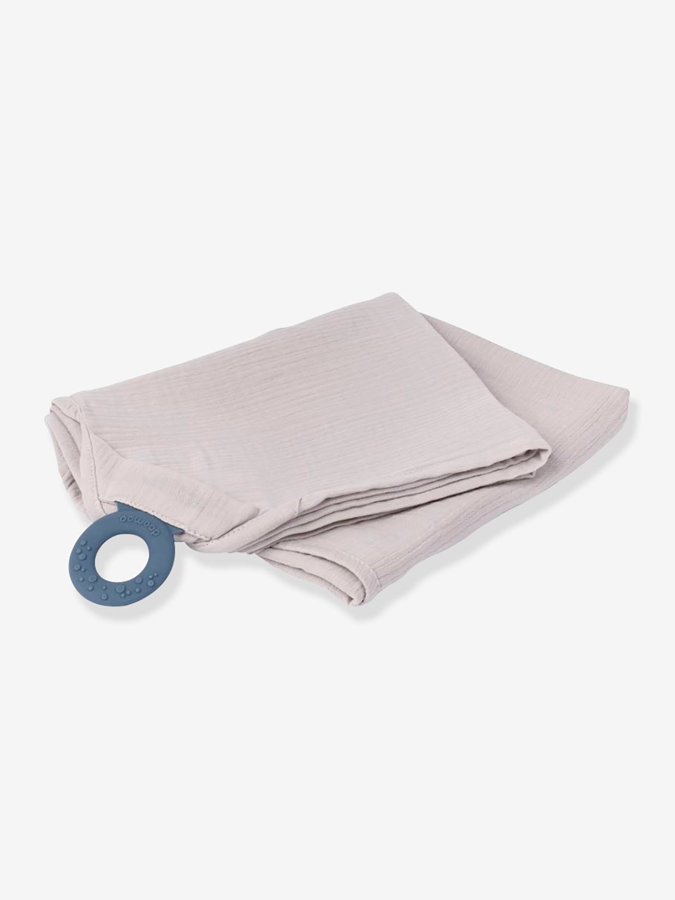 Doomoo Basics - Mom'n Play Tetra Almond - Veelzijdige borstvoedingsdoek - biokatoen