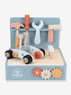 Speelgoed-Imitatiespelletjes-Mini houten werkbank LITTLE DUTCH