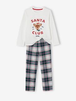 -Kerstpyjama voor meisjes "Santa Club" familie-capsulecollectie