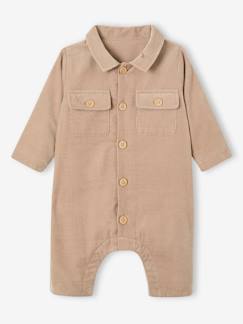 Baby-Salopette, jumpsuit-Ribfluwellen salopette voor baby's