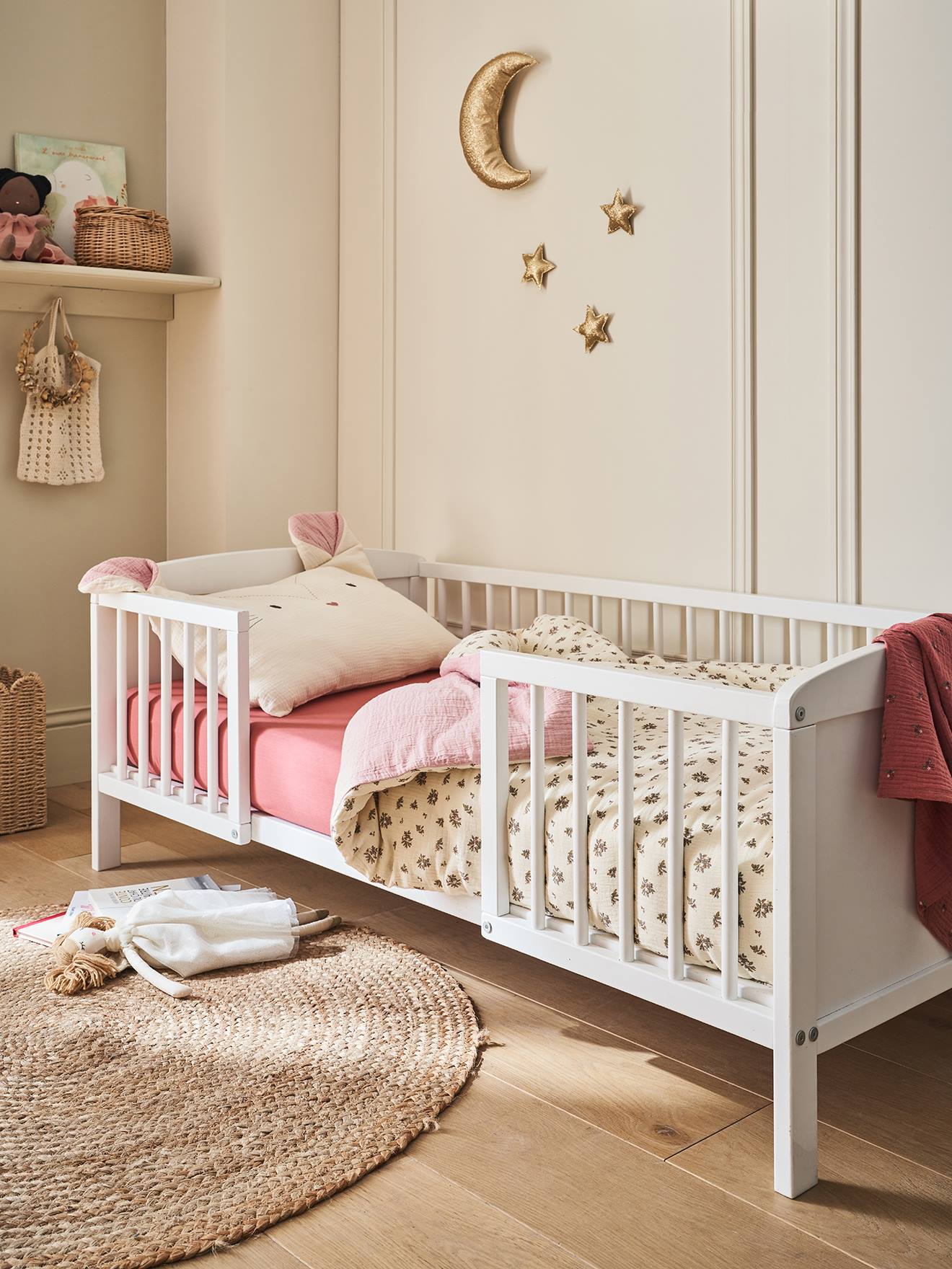 Kinderbed 70x140 cm WIKI wit