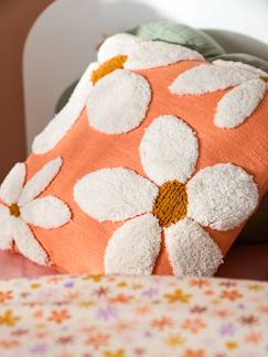Linnengoed en decoratie-Decoratie-Vloermatras, kussen-Madeliefjeskussen met pompons