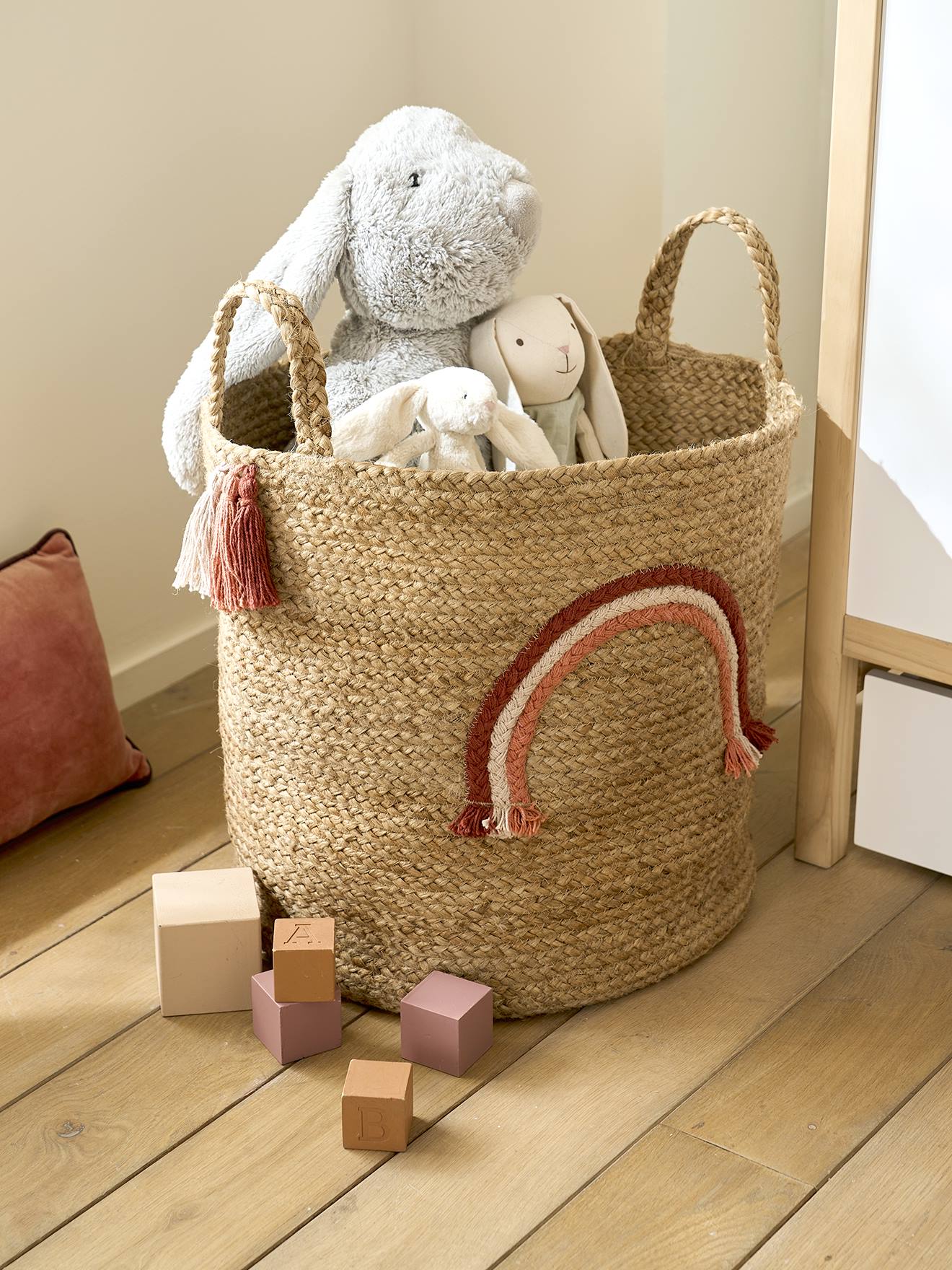 Mand regenboog in zeebies beige