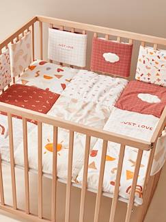Linnengoed en decoratie-Decoratie-Vloermatras, kussen-HAPPY SKY* gewatteerd biologisch katoenen vloermat/boxbodem