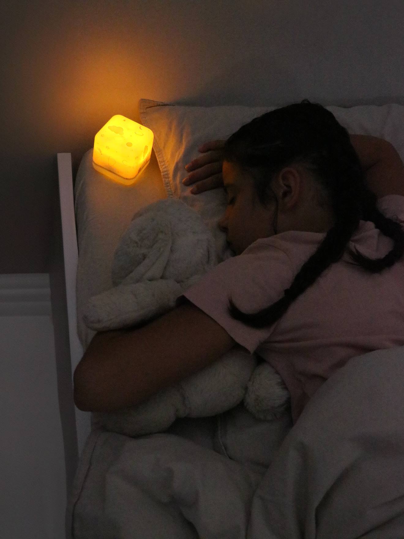 Cube B(TM) mobiel nachtlampje CLOUD B beige afbeelding