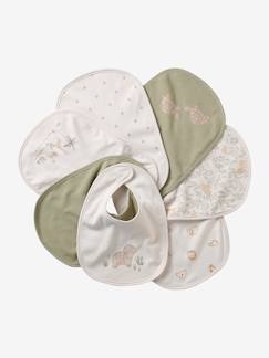 Verzorging-Set van 7 babyslabbetjes