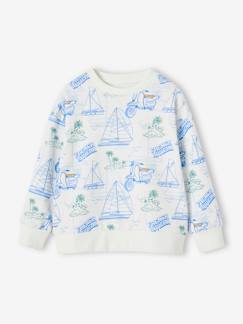 Jongens-Trui, vest, sweater-Sweater-Jongenssweater met potlood