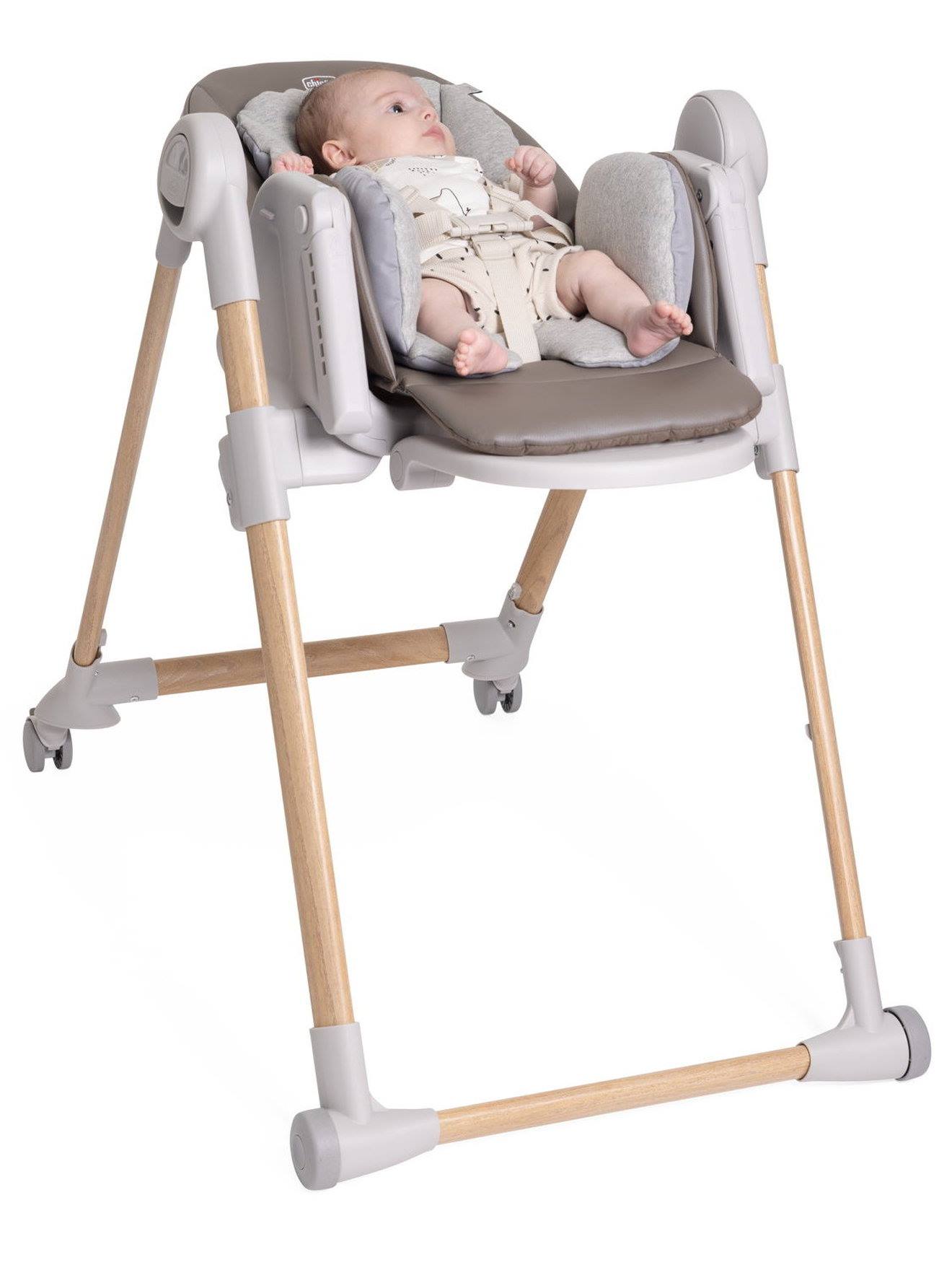 Kinderstoel Polly Armonia CHICCO bruin