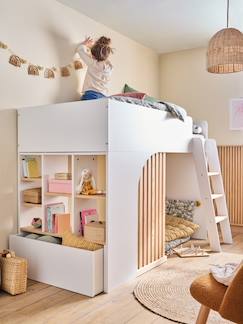 -Hoogslaper voor kinderen met opbergruimte Playful