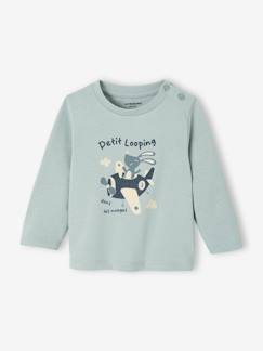 Baby-T-shirt, souspull-Decoratief T-shirt babyjongen