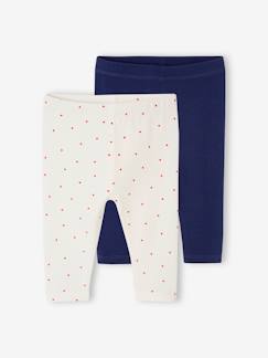 Baby-Legging-Set van 2 basic babyleggings