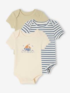 Baby-Body-Set van 3 meegroei babyrompertjes