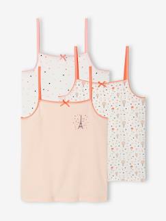 Set van 3 leuke tanktops voor meisjes   - vertbaudet enfant