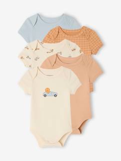 Baby-Body-Set van 5 rompertjes met korte mouwen voor pasgeborenen