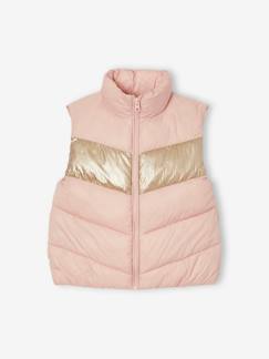 -Mouwloze meisjebodywarmer in colorblock