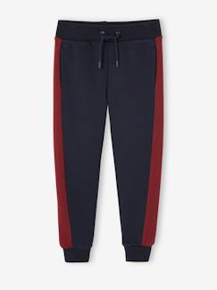 -Joggingbroek voor jongens met contrasterende strepen