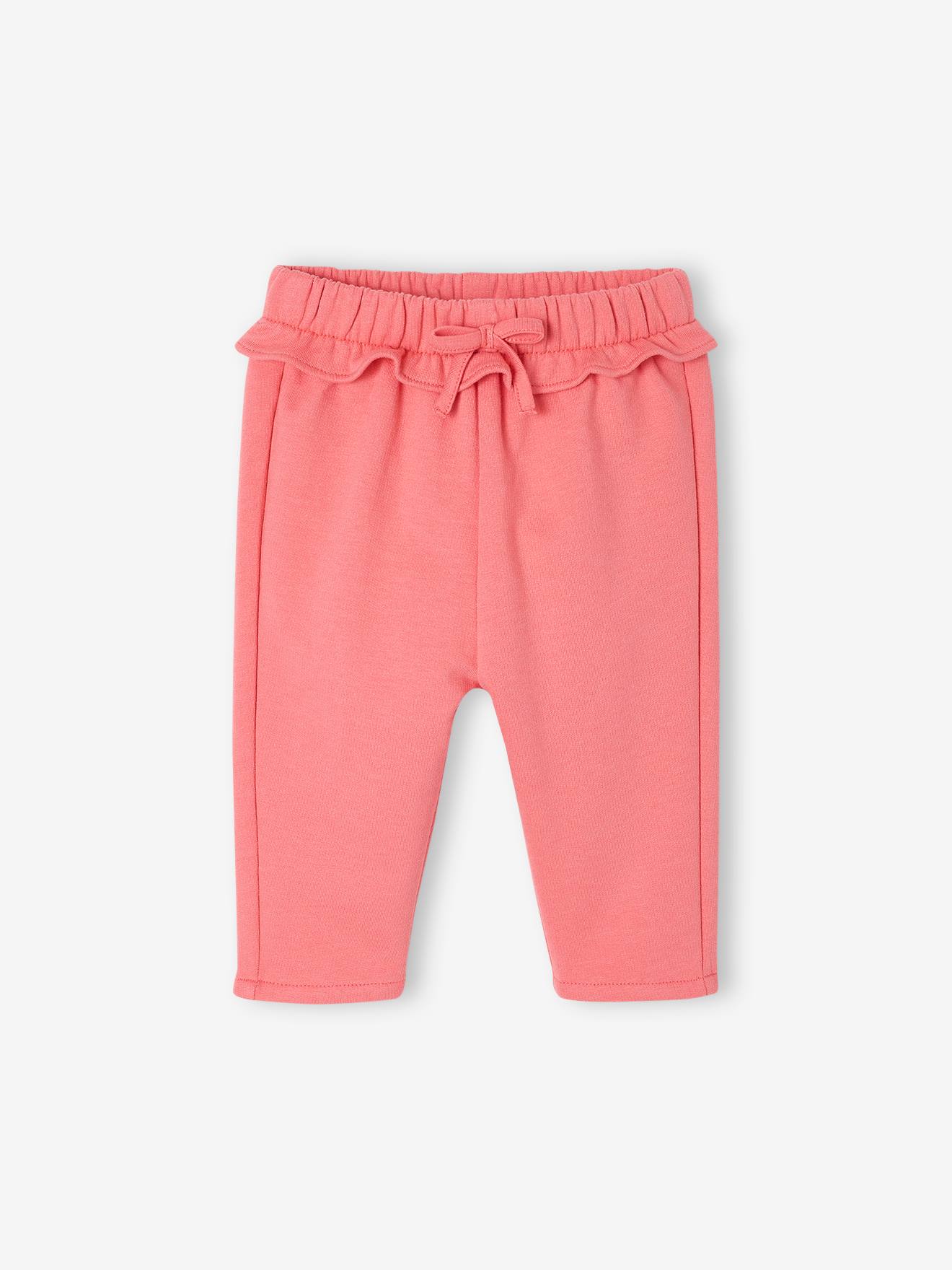 Joggingbroek Basics voor babymeisjes rozen