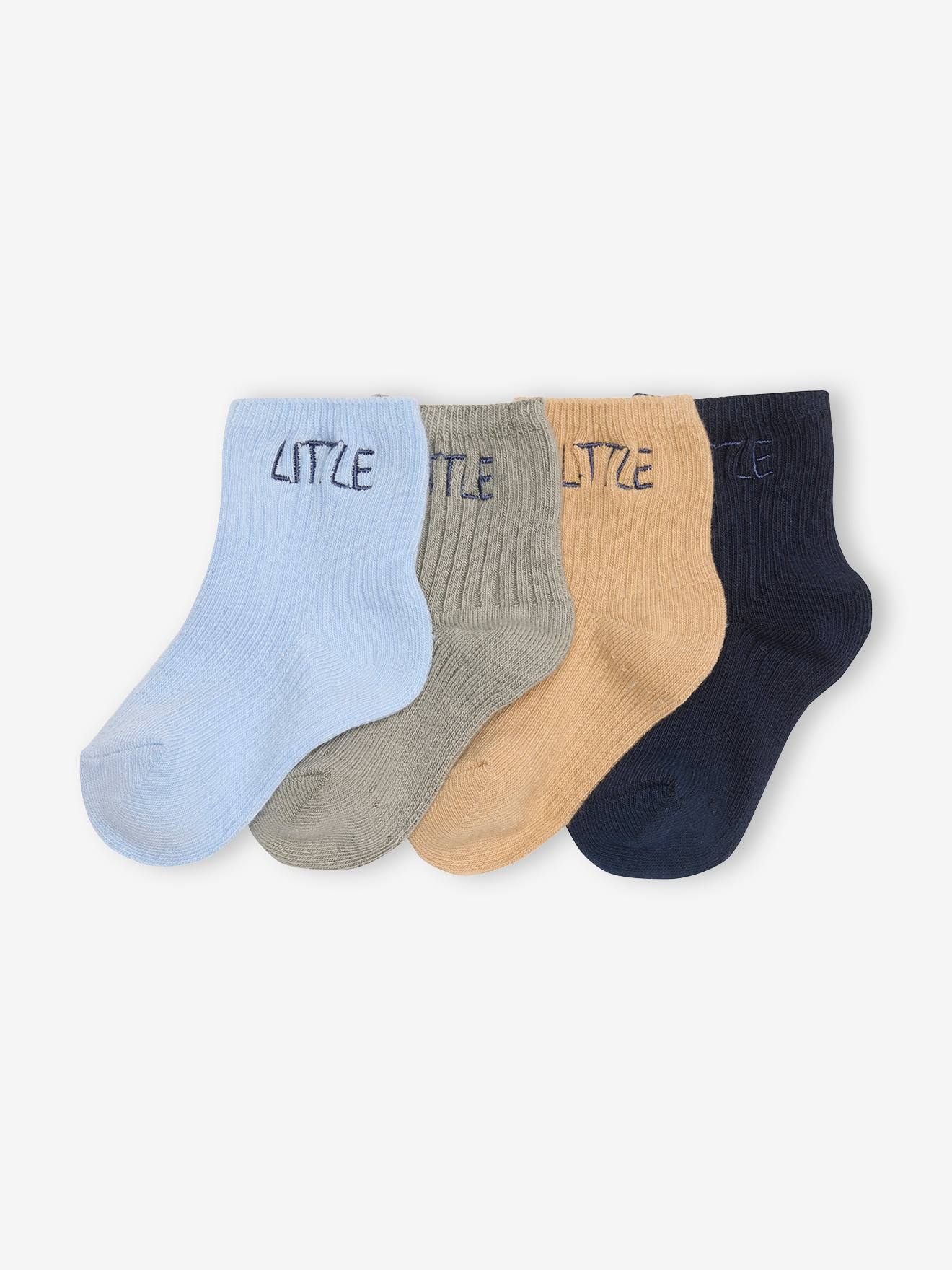 Set van 4 paar babysokjes