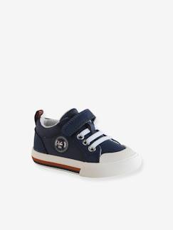 Schoenen-Baby schoenen 17-26-Loopt jongen 19-26-Vertbaudet baby sneakers met klittenband en veters