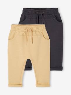 Baby-Broek, jean-Set van 2 fleece broeken BASICS baby