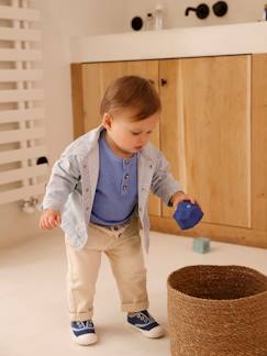 -Gestreept babyvestje