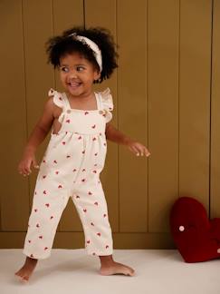 Baby-Salopette, jumpsuit-Fleece romper + hoofdband baby