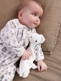 Baby-Pyjama, surpyjama-Set van fluwelen slaappakje en knuffel