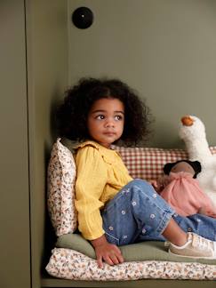 Baby-Broek, jean-Babybroekje met borduursel