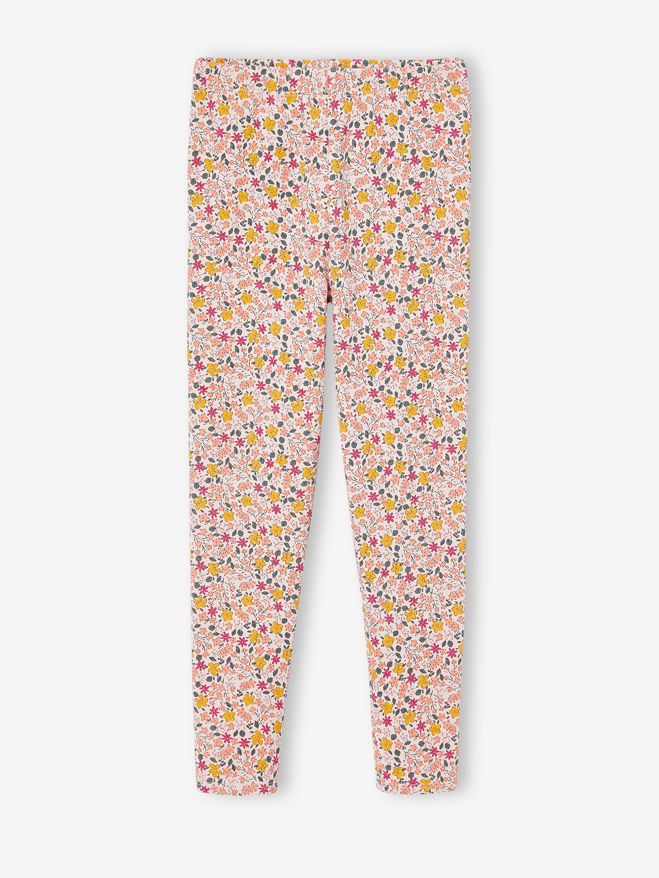 Bedrukte legging voor meisjes meerkleurig