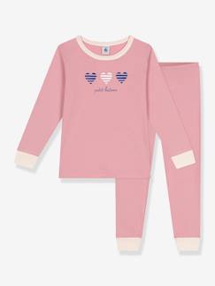 Meisje-Pyjama, surpyjama-Pyjama voor meisjes in katoen PETIT BATEAU