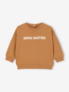 Baby-Trui, vest, sweater-Sweater-Gepersonaliseerd baby-sweatshirt met druk op de rug
