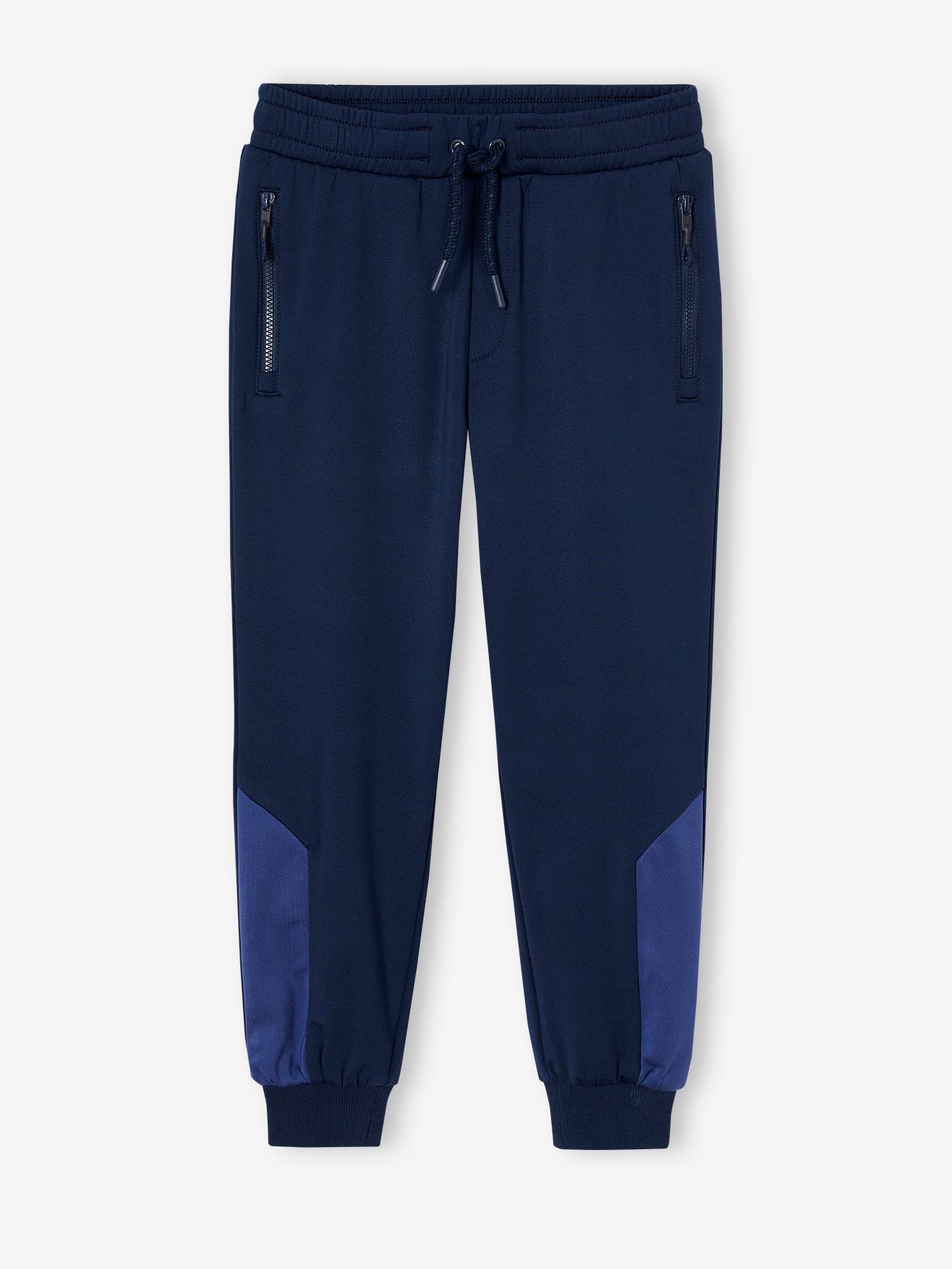 Technische details joggingpak voor jongens marineblauw
