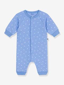 Baby-Salopette, jumpsuit-Lange baby-overall met kleine ankers print van PETIT BATEAU