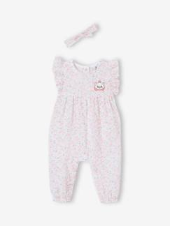 Baby-Babyset-DISNEY ANIMALS jumpsuit en haarband Marie de Aristokatten