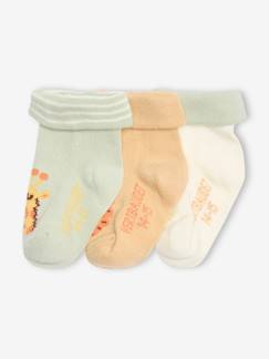 Baby-Sokken, kousen-Set van 3 paar "savanne" babysokken