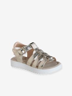 Schoenen-Meisje shoenen 23-38-Sandalen-Kindersandalen met meerdere bandjes, collectie kleuterschool