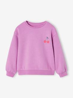-Basic meisjessweater met motief
