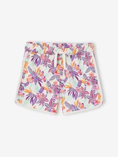 -Meisjessportshort in fleece