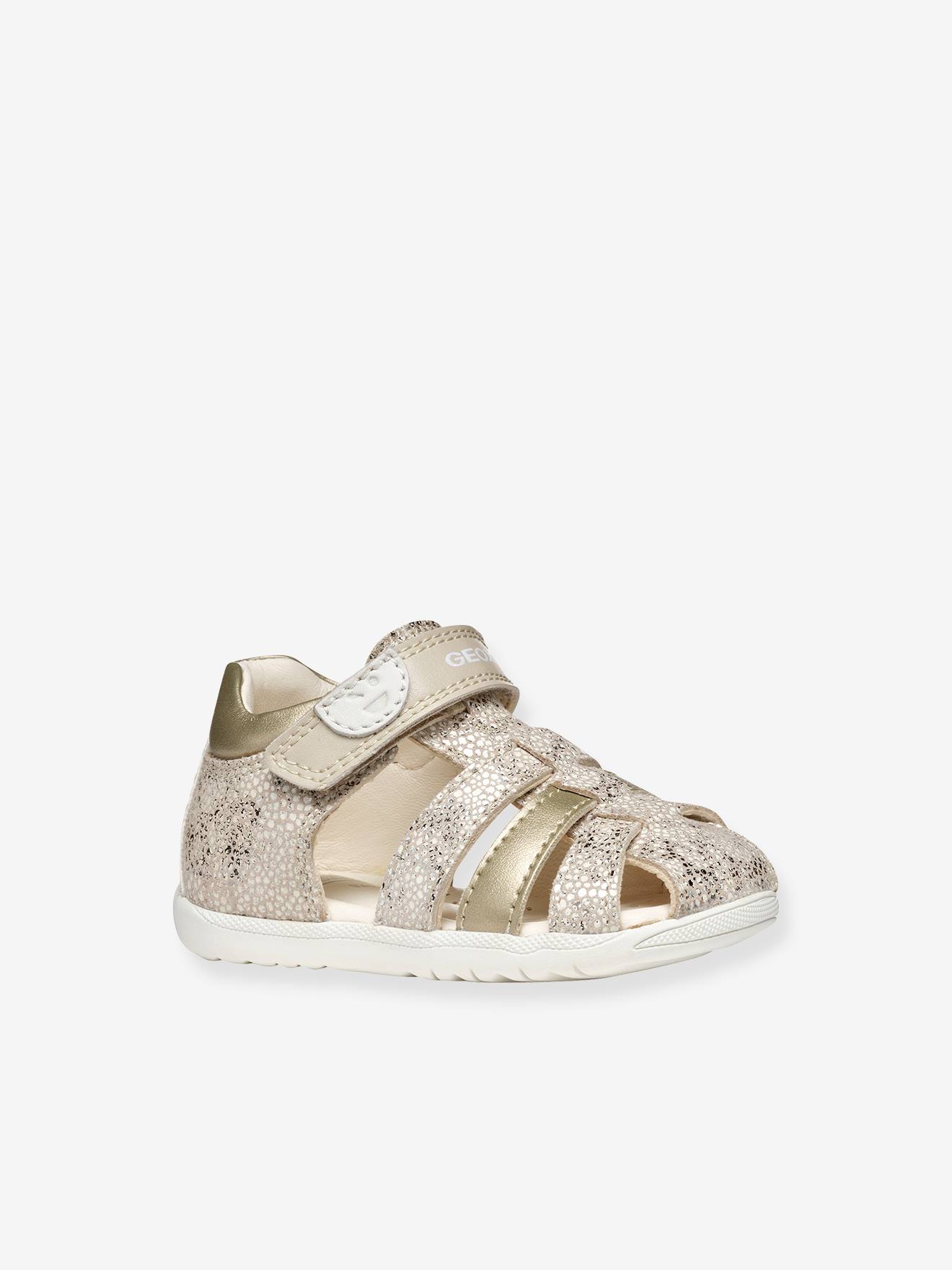 B SANDAL MACCHIA GIR GEOX beige