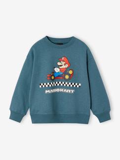 Jongens-Trui, vest, sweater-Sweater-Jungen Sweatshirt SUPER MARIO