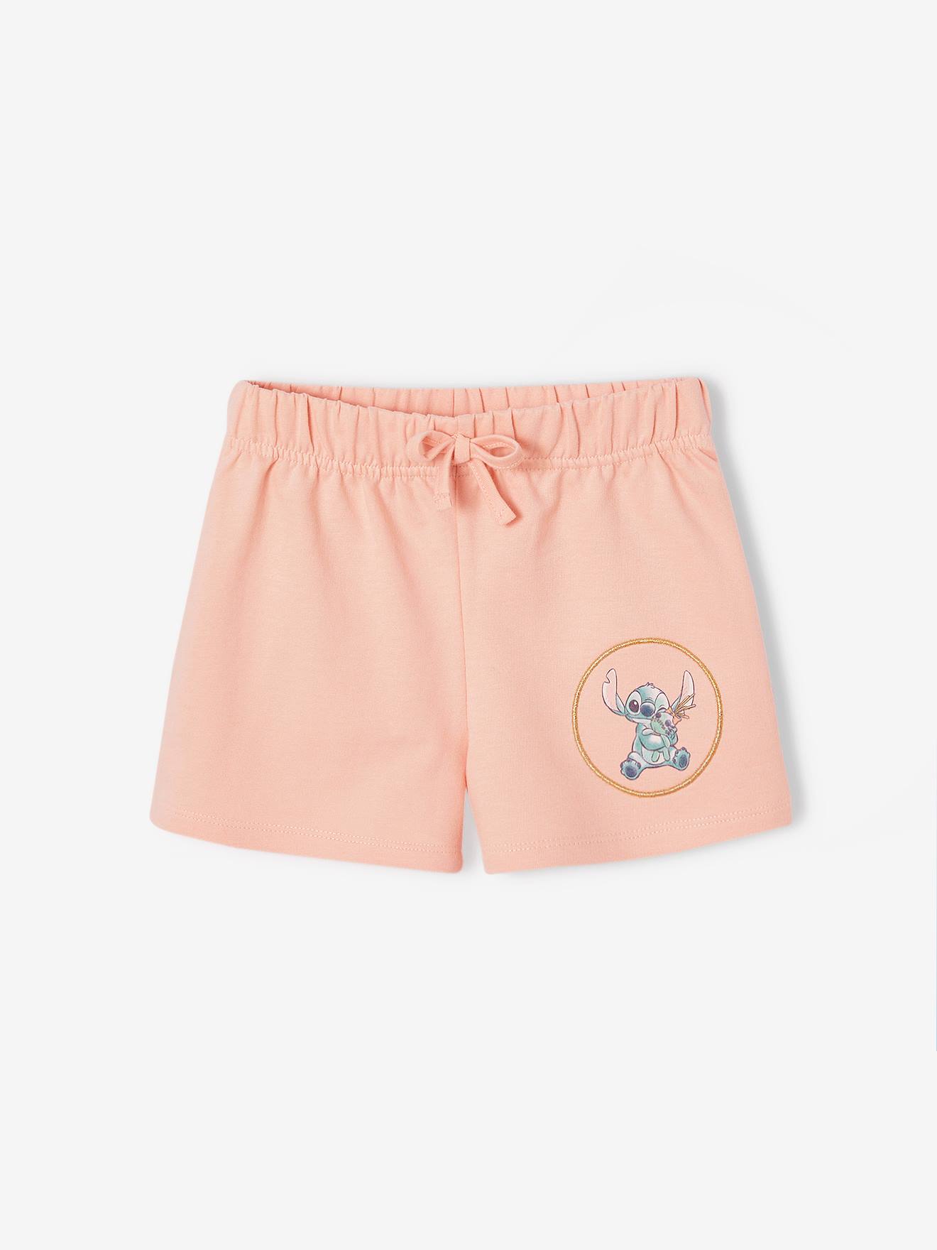 Kort en fleece Disneyยฎ Stitch lichtroze
