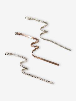 Meisje-Accessoires-Set van 3 riemen voor meisjes