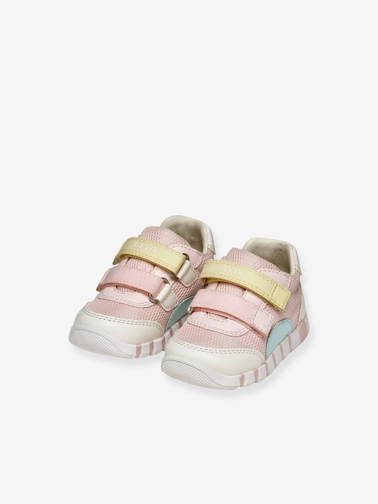 Jungen Baby Lauflern-Sneakers B Iupidoo Boy GEOX rozen