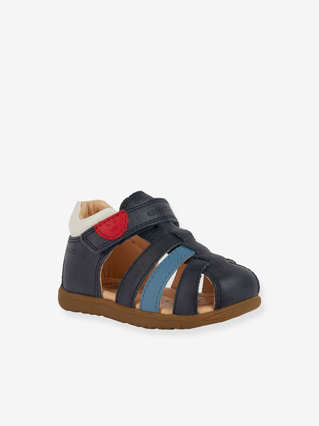 B SANDAL MACCHIA BOY GEOX marineblauw
