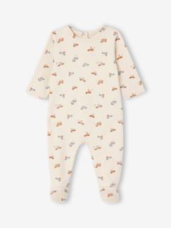 Baby-Pyjama, surpyjama-Babyslaappakje met autoprint