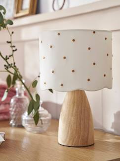 Linnengoed en decoratie-Decoratie-Lamp-Bedlampje met geborduurde stippen