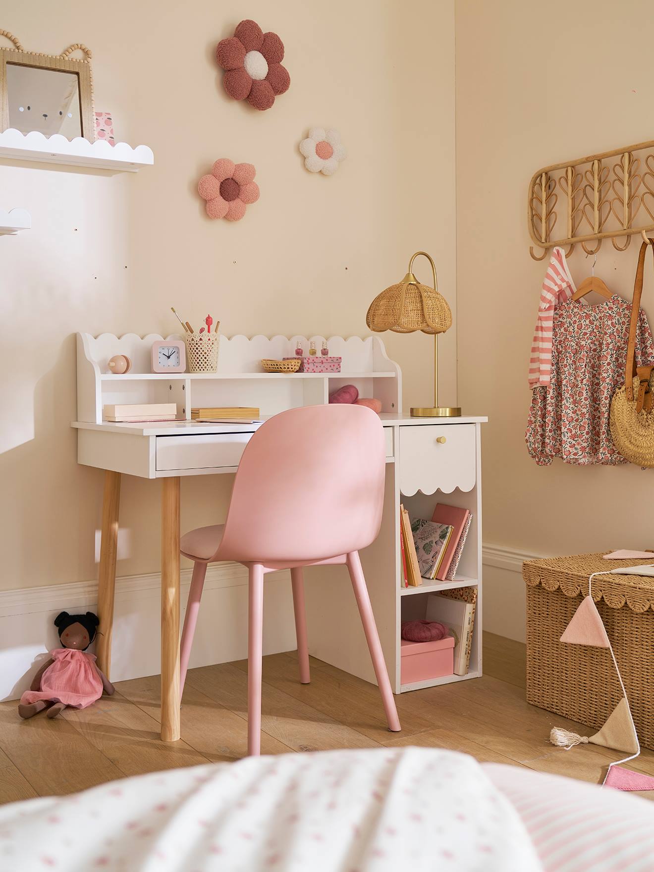 Kinderbureau LIGNE FESTON wit