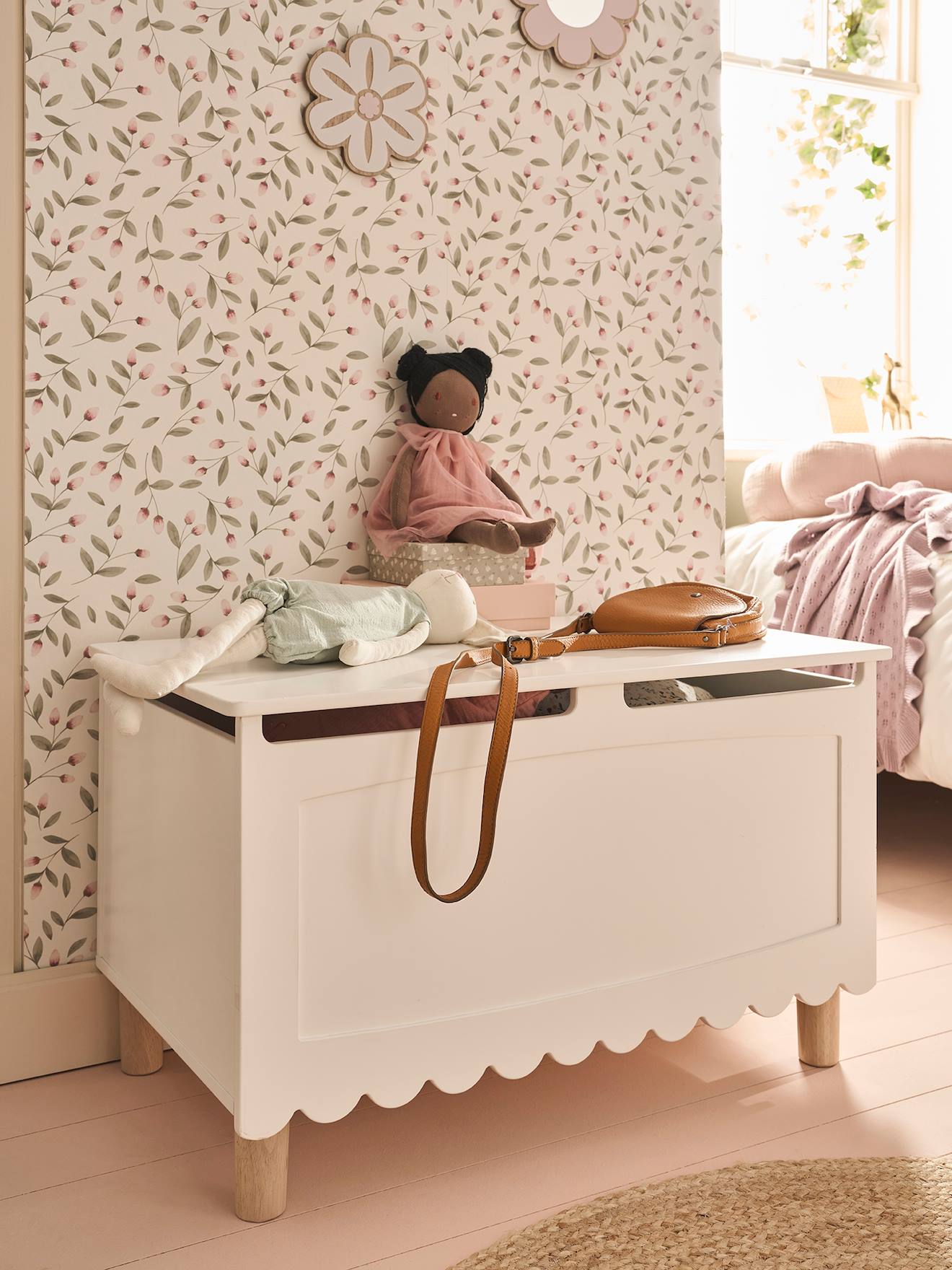 Speelgoedkist LIGNE FESTON wit