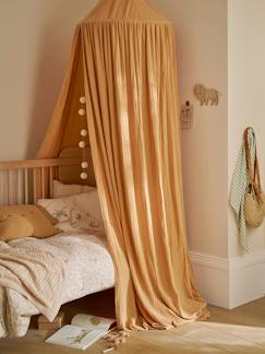 Slaapkamer en Opbergoplossingen-Slaapkamer-Katoengaas bedframe EAU DE ROSE